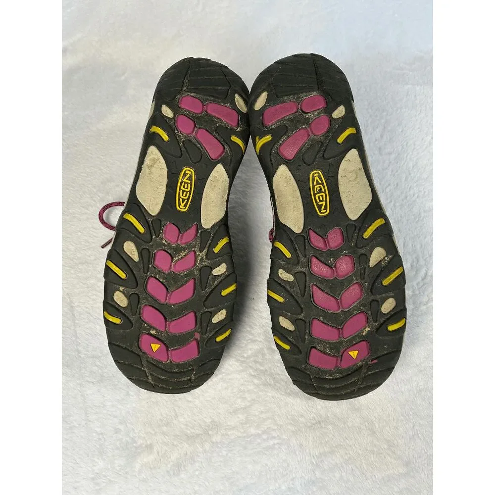 Women's Keen Dry Waterproof Hiking/Trail Boot, Size 11 Brown/Purple Lace Up